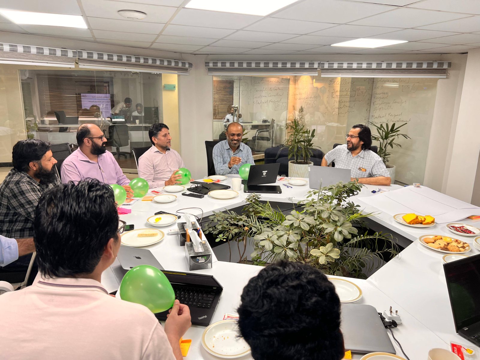 Working through values with a leadership team