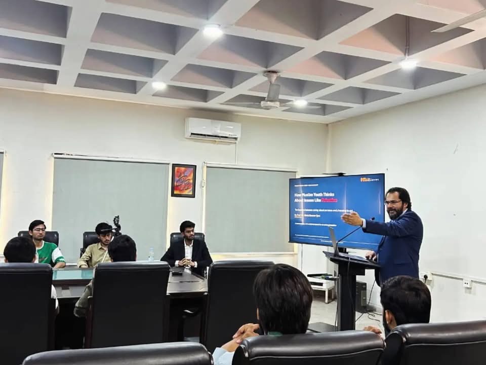Speaking to young people about the issues of the day